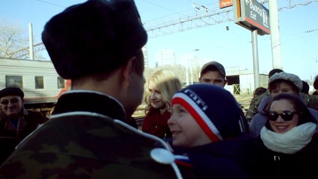Встреча с армии. Дождалась! ДМБ 27.11.2015 смотреть онлайн
