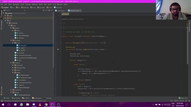 Making Whatsapp group chat bot with java | Working on Console Commands 2 смотреть онлайн