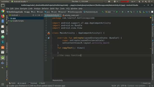 Copy To Clipboard - Android Kotlin Code смотреть онлайн