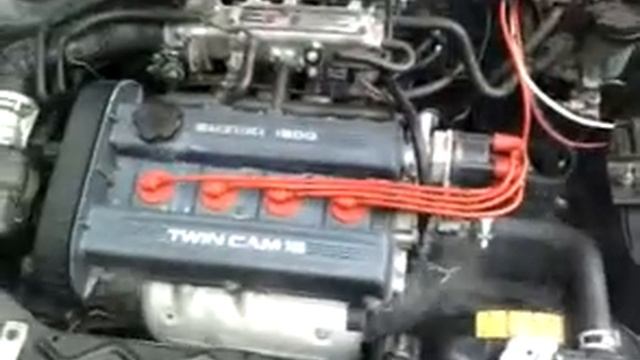 Swift 1.3 GTi cold engine start (-13 Celsius, with 10w-40 oil) смотреть онлайн