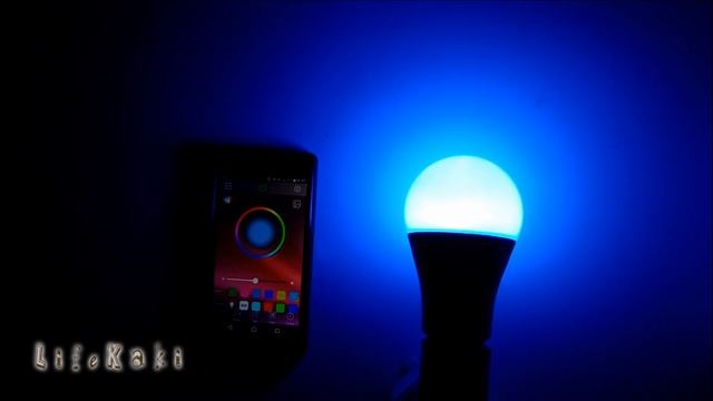 Smart LED Lamp E27 RGB 6W Bluetooth Magic Lamp RGB Control Applicable to IOS - Bombilla Bluetooth смотреть онлайн