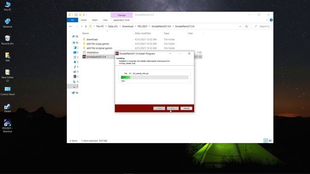 PES 2021 - SmokePatch V.21.3.4 AIO смотреть онлайн