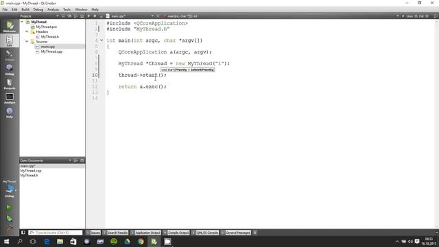 C++ Qt QThread işlemleri-1 смотреть онлайн