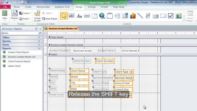 Microsoft Access: How to Group Controls смотреть онлайн