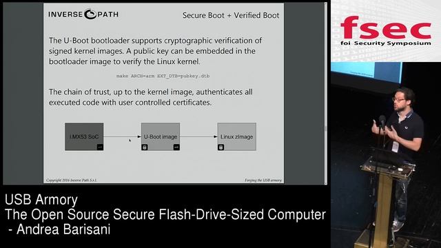 FSec 2016 - Andrea Barisani: USB armory смотреть онлайн