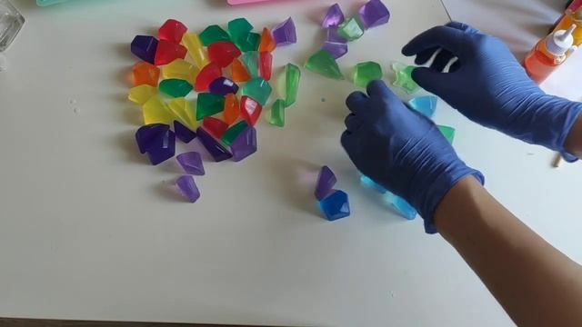 Мастер-класс Мыльные самоцветы, серия каменное мыло способ 10, DIY смотреть онлайн