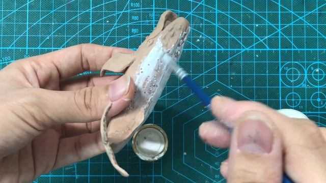 How To Make A SKULL CTHULHU HUNTING Diorama / Polymer Clay / Resin Art