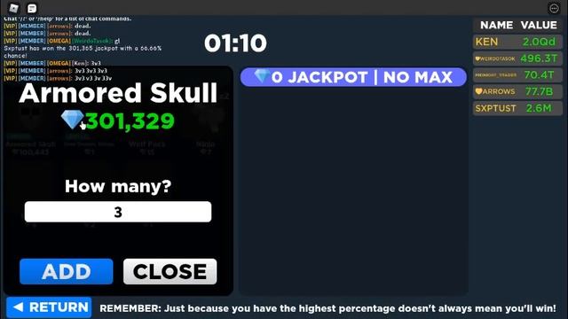 Armored Skull Gem Jackpots!!! || Roblox Case Clicker смотреть онлайн
