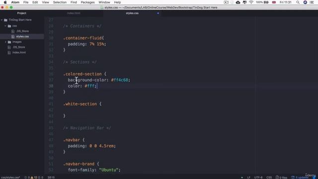 Code Refactoring our Website Part 2 - Bootstrap Tutorial смотреть онлайн
