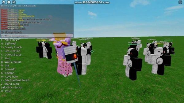 Roblox Studio: Stand Script Showcase