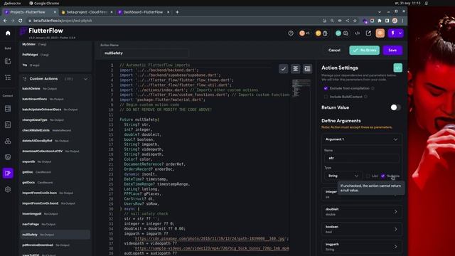 Learn How to Implement Null Safety in @FlutterFlow and Improve Your Custom Code Quality смотреть онлайн