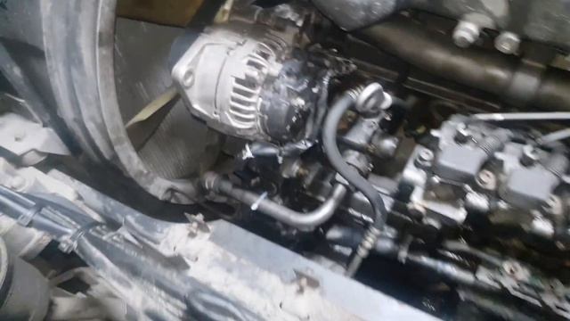 DAF  XF  95  регулировка клапанов