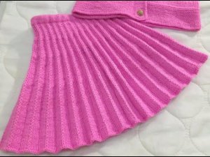 Костюм. Часть 4. Юбка в складку.