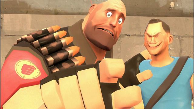 Heavy gets scared by something. смотреть онлайн