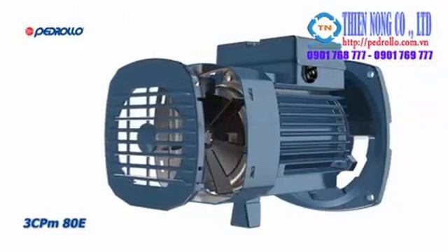 Máy bơm nước pedrollo 3CPm 80E смотреть онлайн