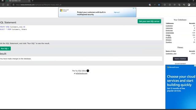 SQL - Views смотреть онлайн