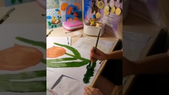 Курс "Цветы" Наши художники. смотреть онлайн