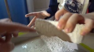 Раскопки ДИНОЗАВРОВ - Вадим раскапывает скелет динозавра