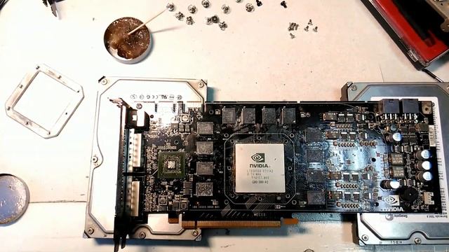 Восстановление XFX Geforce 8800GTX