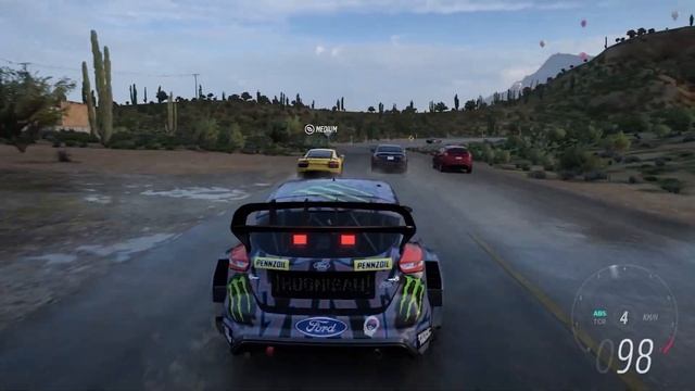 Gymkhana 10 Ford Focus Rs Rx Rainy Drift || Forza Horizon 5 Gameplay смотреть онлайн