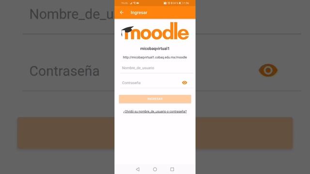 Mi COBAQ virtual en la app de Moodle смотреть онлайн