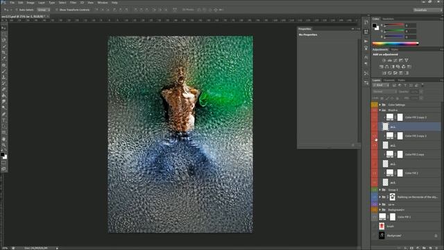 Fluted Photoshop Action Tutorial смотреть онлайн
