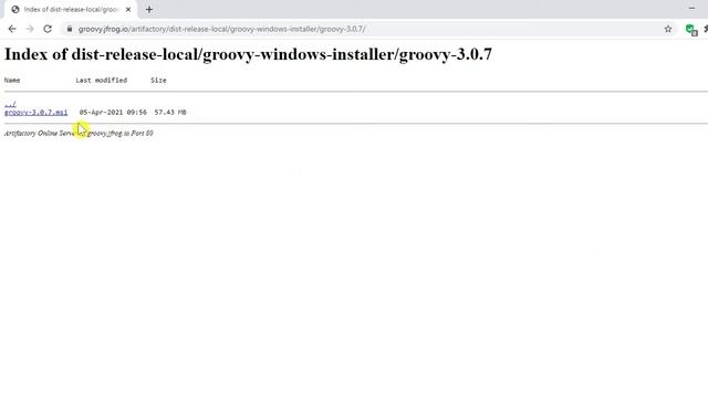Groovy Windows Installation смотреть онлайн