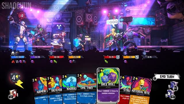 POWER CHORD Rougelite Deck Building 1 Hour First Look Gameplay смотреть онлайн