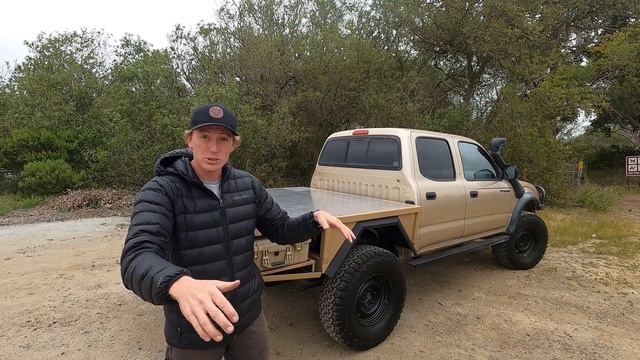 Home built DIY 1st gen Tacoma flatbed Ute tray! смотреть онлайн