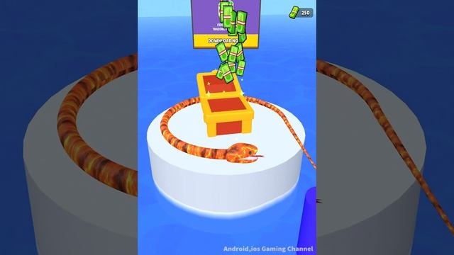 Snake Run Race - All Levels Gameplay Android,ios (Levels 51-54) смотреть онлайн