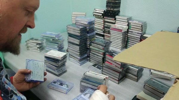 Лот кассет из Японии за 100000 рублей часть 2 из 4, неужели опять будет борода, надо срочно вскрыть!