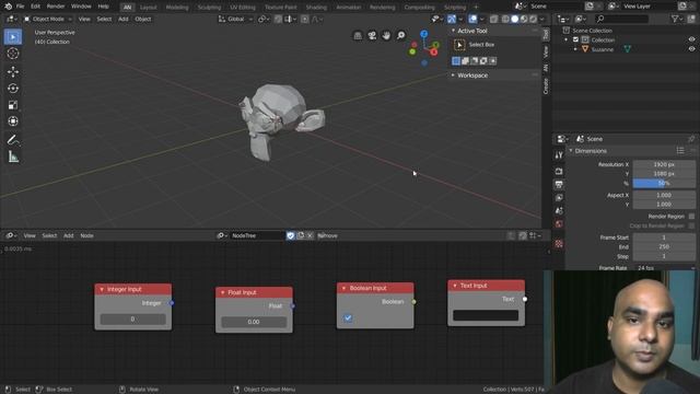 Data Types | Animation Nodes 2.1 Basics in HINDI смотреть онлайн