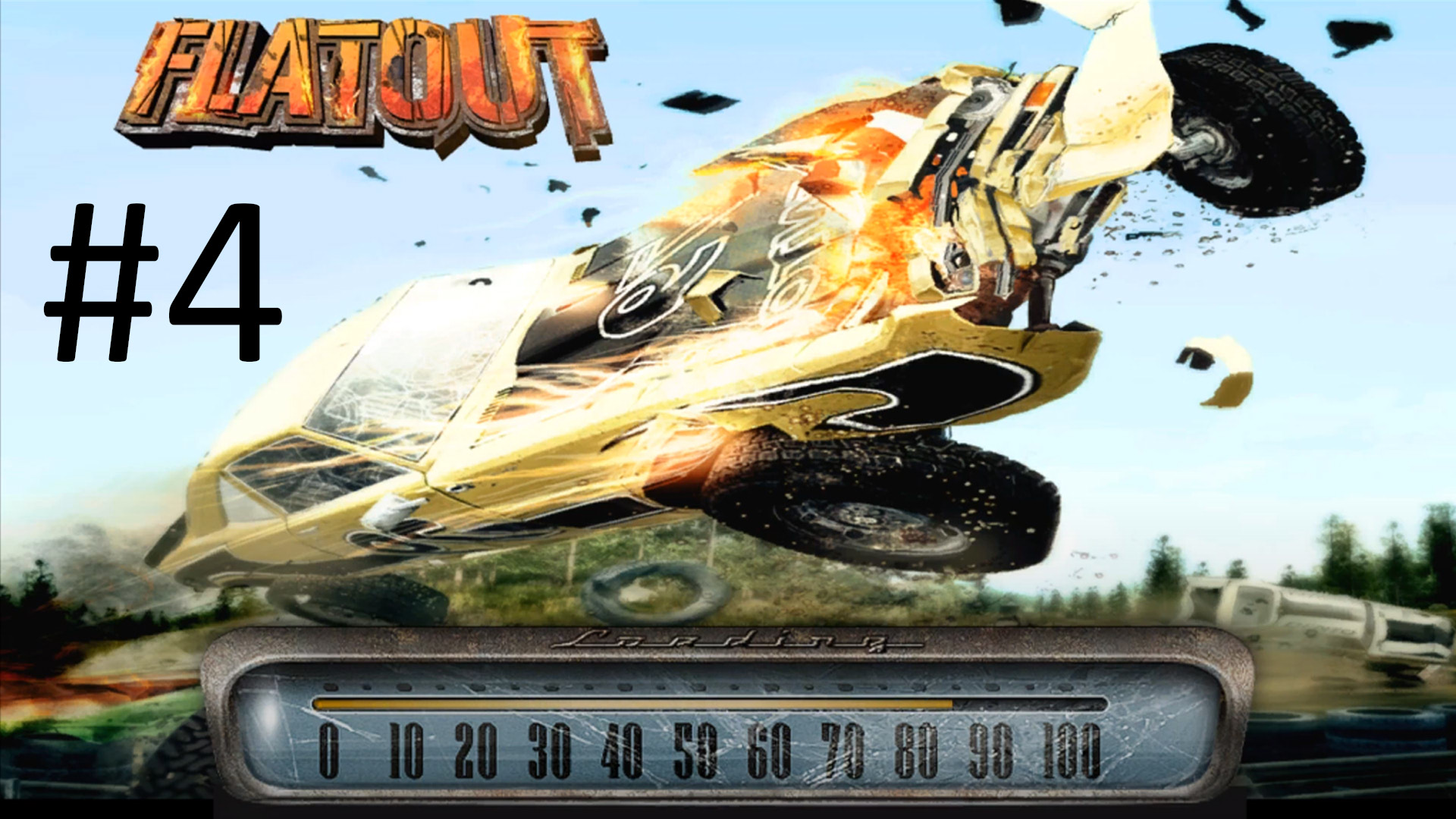 Прохождение FlatOut - Серебро 1