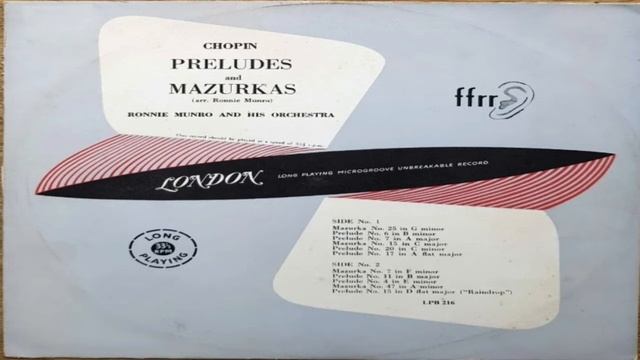 Ronnie Munro and his Orchestra - Chopin: Preludes & Mazurkas смотреть онлайн