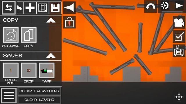 RANDOM BUILD: PAC-MAN GHOST IN MELON PLAYGROUND | MELON SANDBOX 21.0.5