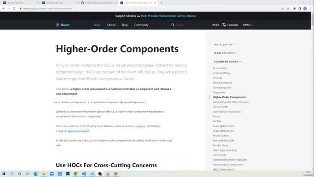 Analytic React Dashboard with HOC (High Order Components / React) - MERN stack смотреть онлайн
