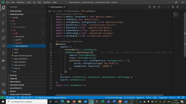 Overview over the Advanced Blog Project (no code) | Advanced Blog Project 01 смотреть онлайн