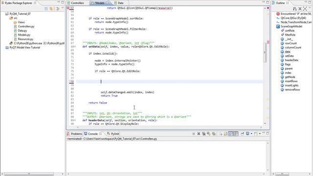PyQt4 Model View Tutorial Part 07_1 смотреть онлайн