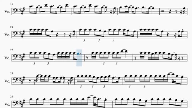 Cello Sheet Music: How to play I Hate You I Love You by Gnash ft Olivia O'brien смотреть онлайн