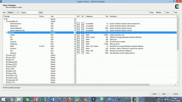 Run Linux Command on Windows using Cygwin смотреть онлайн