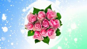 Футаж. Цветочный фон 177