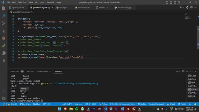 Python Basics In Tamil Part 2