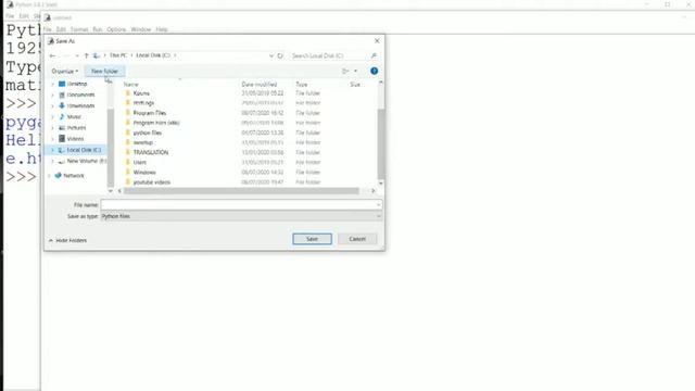 Pygame Tutorial- #1 Installing and setting up our Game environment ? смотреть онлайн