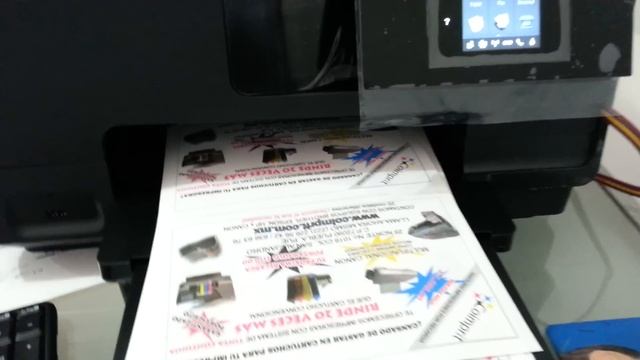 HP Officejet Pro 8610 con sistema de tinta continuo смотреть онлайн