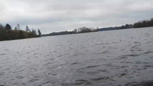 Лодочный мотор Suzuki 15 л.с двух тактный.лодка четыре метра.12 мая 2019 г.Карелия.