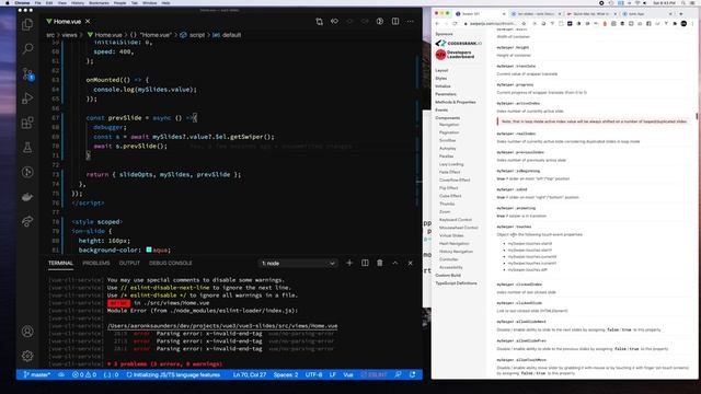 Creating Slides with Ionic VueJS - Accessing the Full SwiperJS API смотреть онлайн