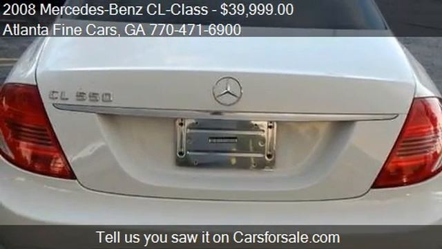 2008 Mercedes-Benz CL-Class for sale in Jonesboro, GA 30236 смотреть онлайн