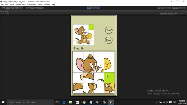Unity 2D Tutorial how to create jigsaw puzzle Game Part 1 смотреть онлайн