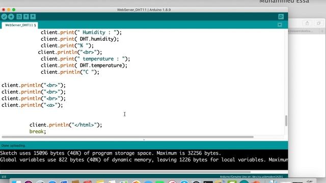 29 Arduino web server control LEDs diode смотреть онлайн