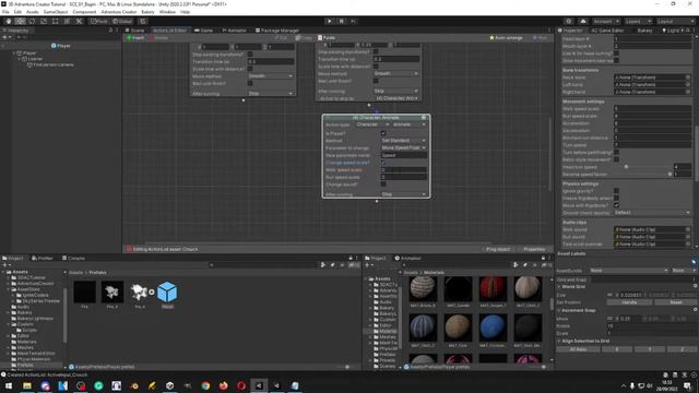 Adventure Creator 3D Tutorial Part 3 - First Action Lists смотреть онлайн